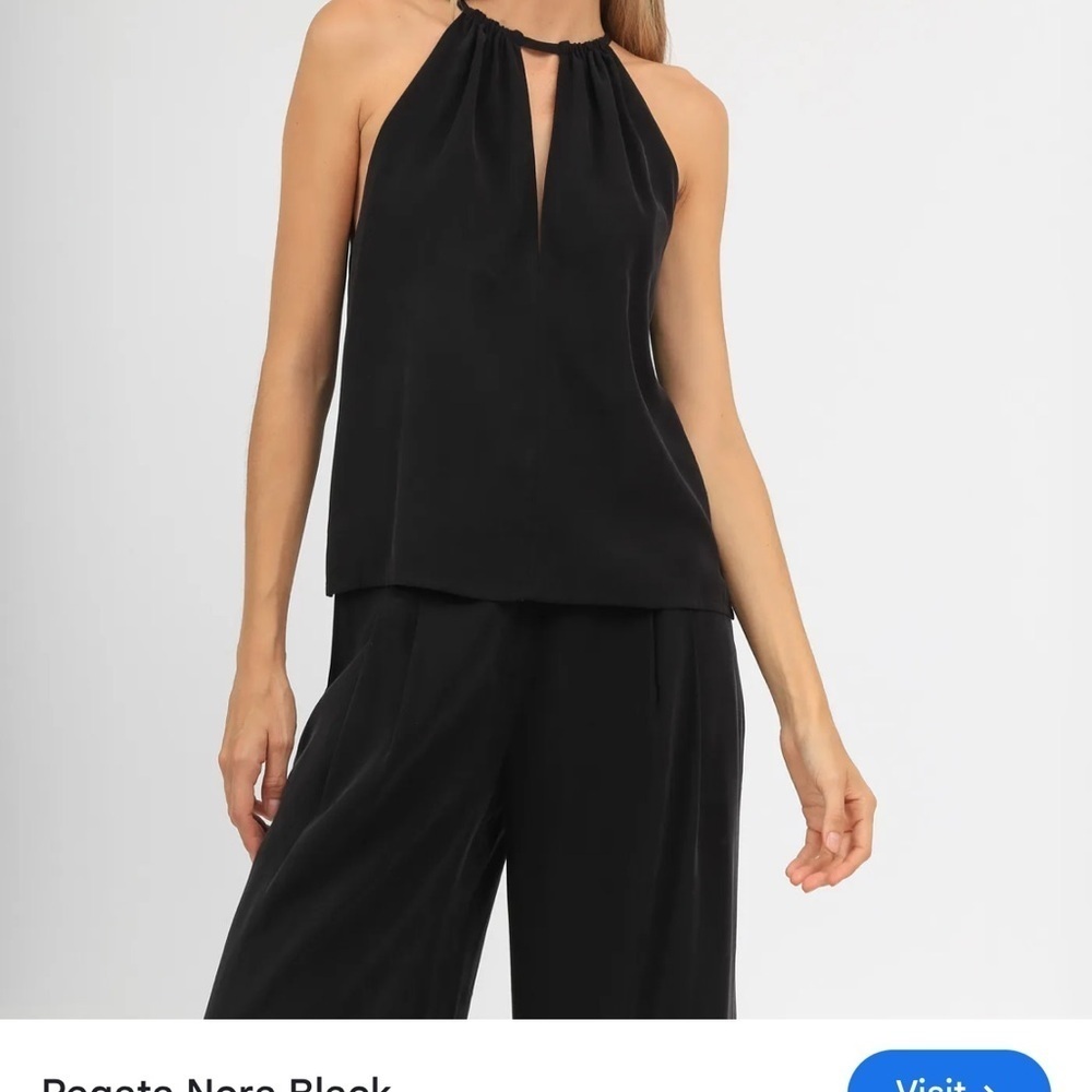 CAROL BASSI Regata Nora Black Plunge V ladies top Sz 38
Brazil Sexy